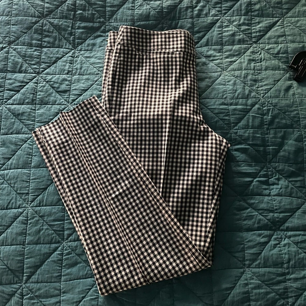 Talbots Chatham Ankle Pants- Tailored Check